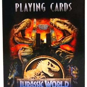Universal Studios Jurassic World Playing Cards